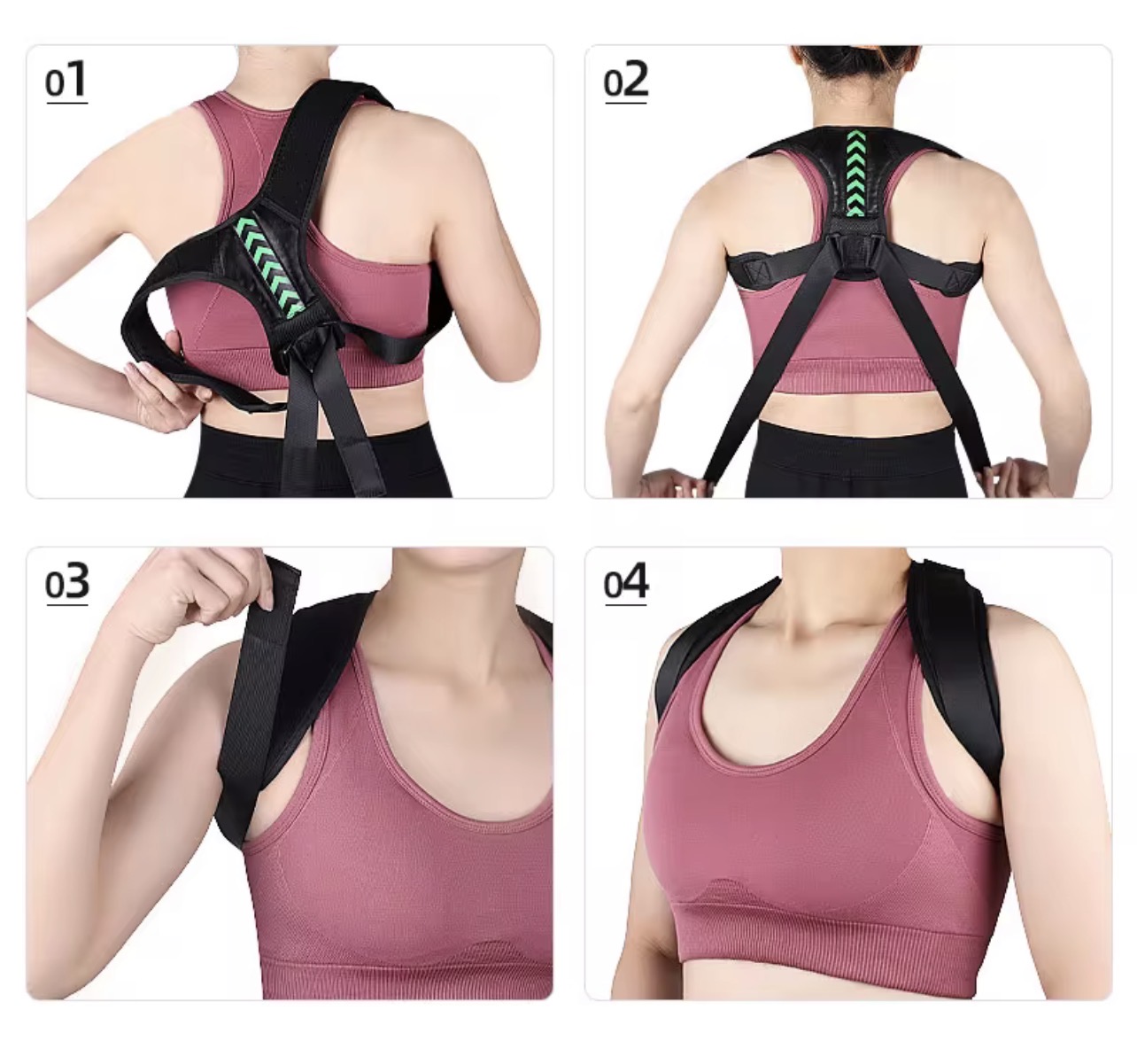 🧍‍♂️ Redresseur de posture ergonomique — 5