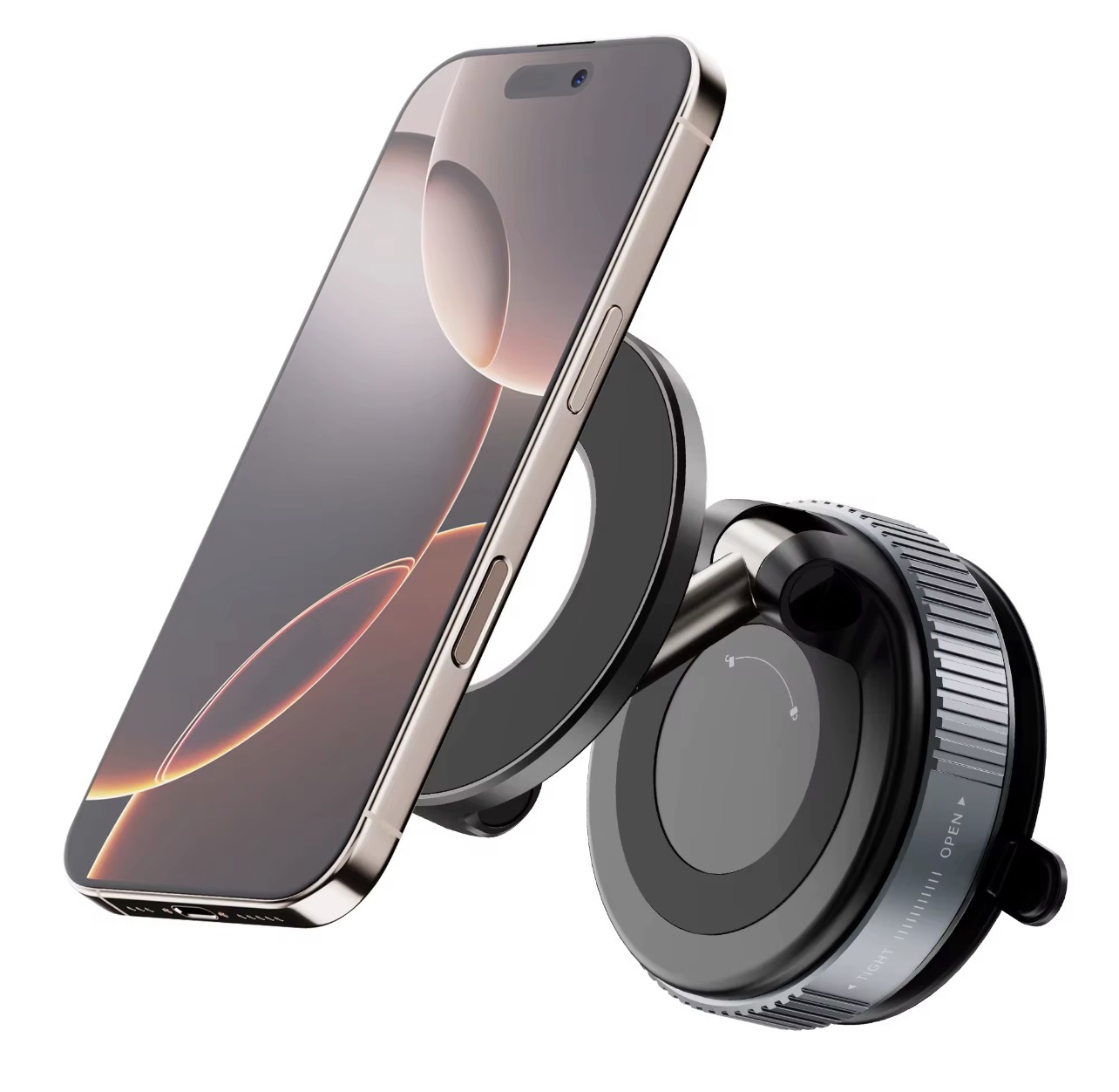 Support téléphone magnétique pliable 360 degrés